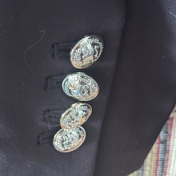 Tommy Hilfiger Women’s Jacket 10 Black Blazer One Button Lined Career Office - Picture 6 of 9